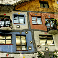 Vienna, Hundertwasserhaus